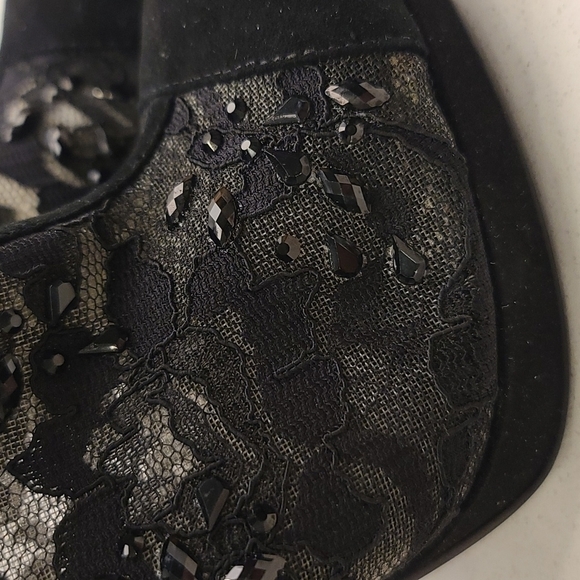 LACE suede short dress Lace boots EUR 37 or US 6.5 - Picture 5 of 10